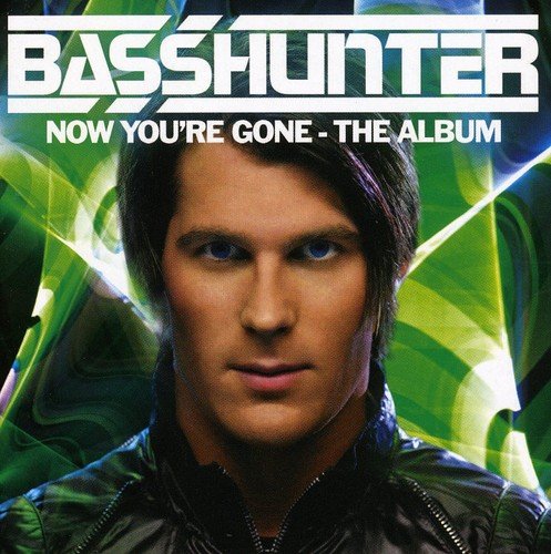 Basshunter album cover featuring a portrait of the artist against a green abstract background.