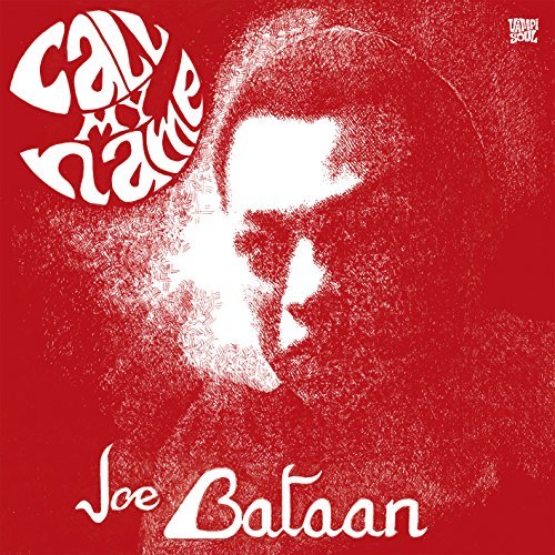 Red album cover featuring a white portrait of Joe Bataan.