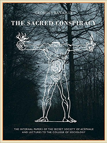 Book cover with dark colors, possibly featuring occult symbols and French-inspired typography and design.
