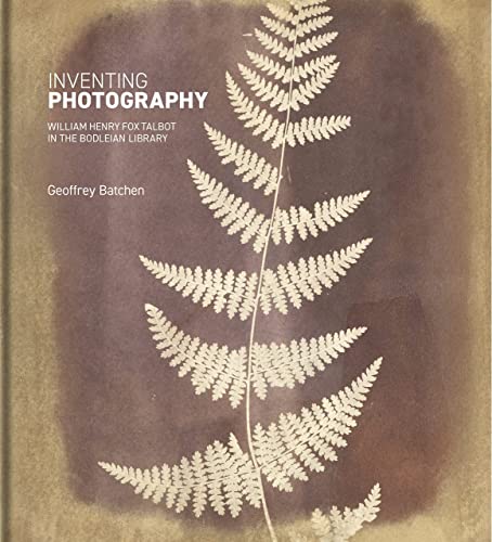 Book cover featuring a photogram of a fern and title text.