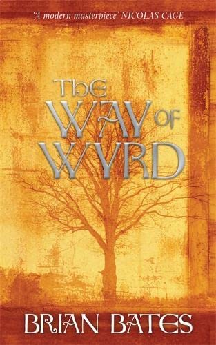 Book cover: "The Way of Wyrd" with a bare tree against a textured orange background.