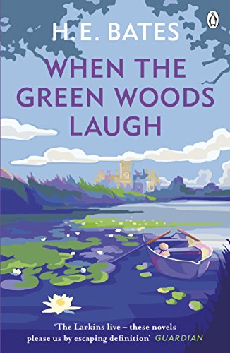 Book cover: “When the Green Woods Laugh” with a rural landscape scene.