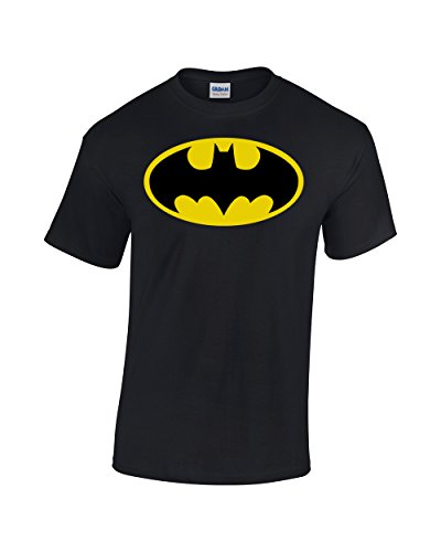 Black women’s t-shirt with a colorful Poison graphic print.