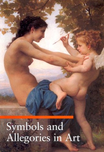 Painting of a woman and cherub, book cover with title overlay.