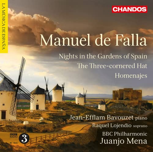 CD cover for Manuel de Falla’s “Nights in the Gardens of Spain.”