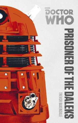 Book cover featuring a close-up of a red Dalek from Doctor Who.