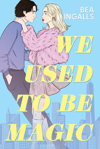 Book cover: illustrated couple in front of a city skyline.