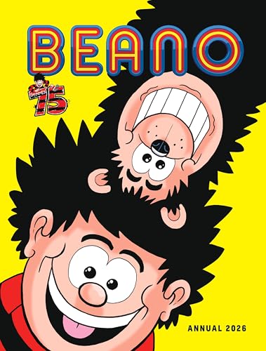 Beano Annual 2026 cover featuring Dennis the Menace and Gnasher.