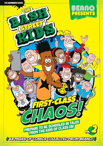 Cover of "Beano Presents: The Bash Street Kids vol. 2" comic book.