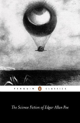 Black and white book cover with a hot air balloon and text.