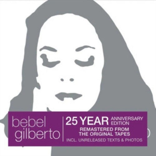 Bebel Gilberto’s “Tanto Tempo” 25th anniversary CD cover with portrait.