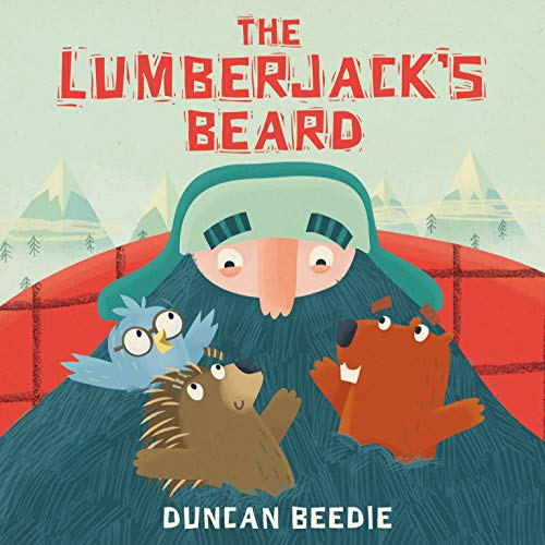 Book cover: large, illustrated beard with animals nestled within.
