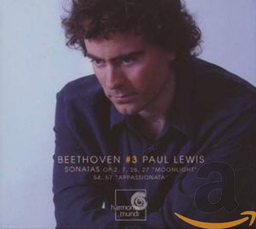 CD cover featuring portrait of Beethoven and text: "Piano Sonatas, Vol 3".