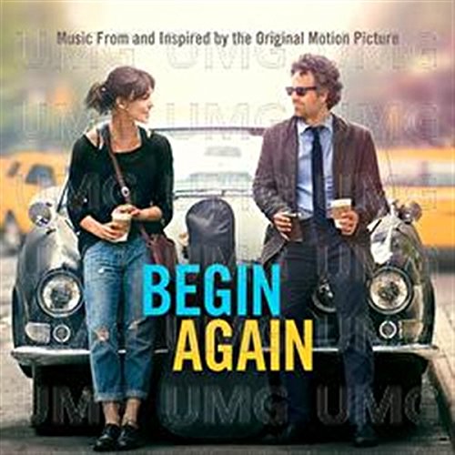 CD cover for “Begin Again” featuring a couple with vintage cars.