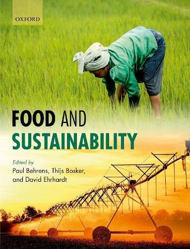 Book cover showing a person working in a rice field above an irrigation system.