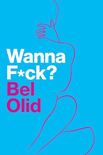Blue cover with pink line art of a figure and bold text.