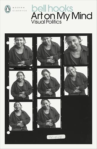 Book cover: black and white photo collage of bell hooks, Penguin Classics.