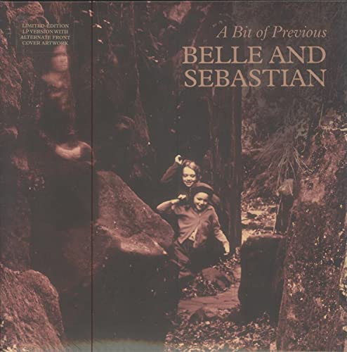 Belle & Sebastian album cover: two people in a wooded landscape.