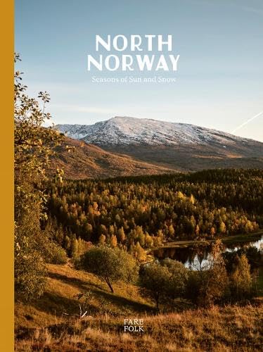 Book cover showing a snowy mountain above a forest and lake in autumn.