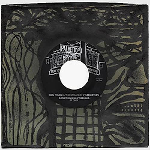 Black and white vinyl record label with Palmetto Records logo and text.