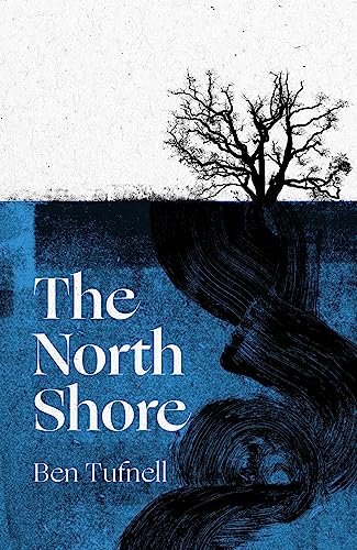 Book cover: silhouette of a face and bare tree against blue.