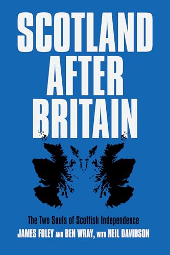Book cover: “Scotland After Britain” with black inkblot shapes.
