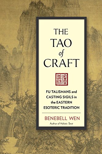 Book cover for The Tao of Craft by Benebell Wen against a landscape background.
