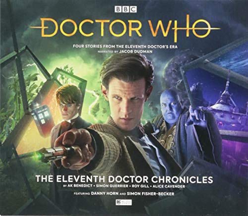 Doctor Who book cover featuring the Eleventh Doctor and companions.