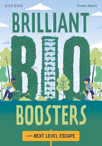 Book cover with large green letters, children gardening, and a yellow sign.