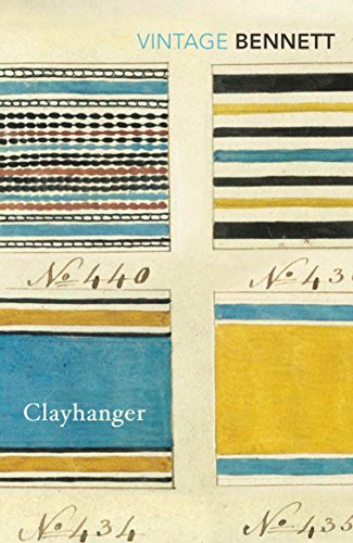 Book cover featuring four rectangular swatches of striped patterns in blue, yellow, and black.