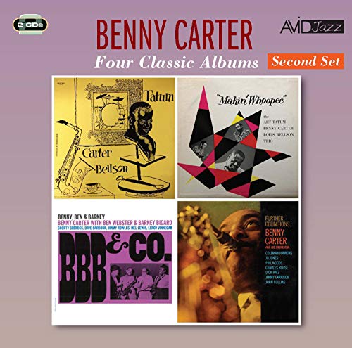 Compact disc package with four classic albums by various artists on a single release.