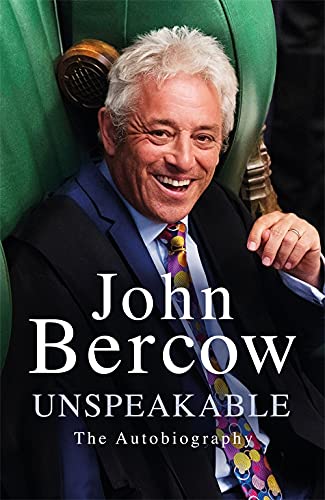 Book cover featuring John Bercow smiling in a suit and tie.