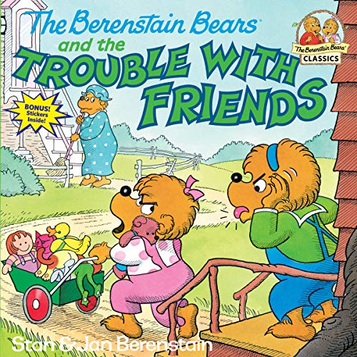 Berenstain Bears book cover depicting two bear cubs and an older bear.