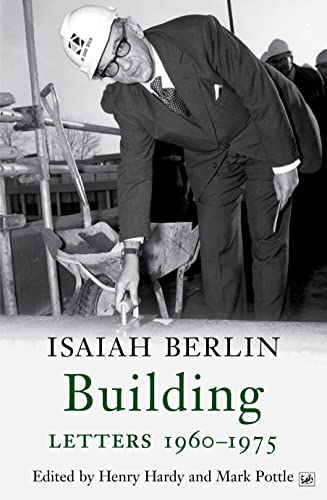 Book cover: Man in suit and hardhat at a construction site.