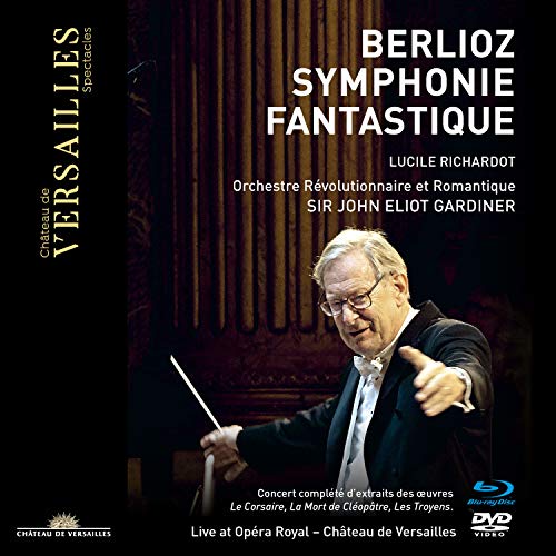 DVD cover featuring conductor Sir John Eliot Gardiner and text “Berlioz: Symphonie Fantastique.”