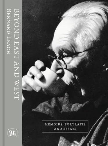 Book cover: black and white portrait of Bernard Leach with a teacup.