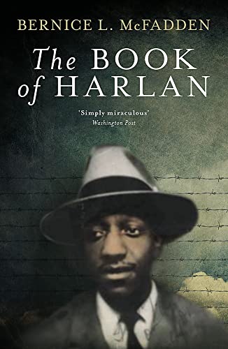 Book cover: a Black man in a hat with barbed wire background.