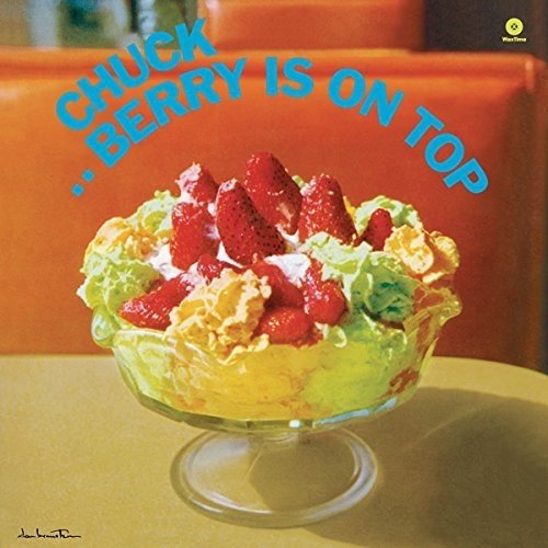 Album cover for "Berry Is On Top" featuring strawberries and ice cream.
