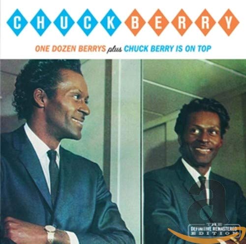 CD cover for Chuck Berry’s “One Dozen Berrys / Is On Top” album.
