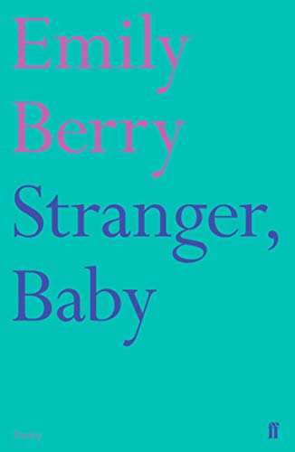 Book cover with pink and purple text on a bright teal background.