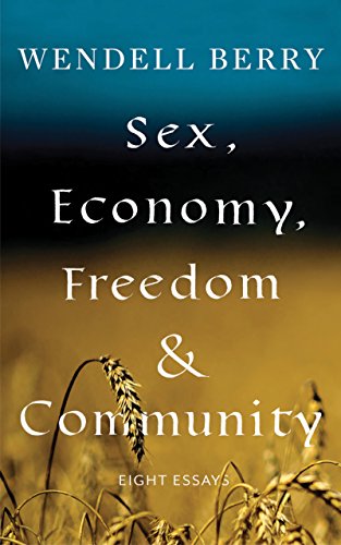 Book cover with white text on a blurred gold and blue background.