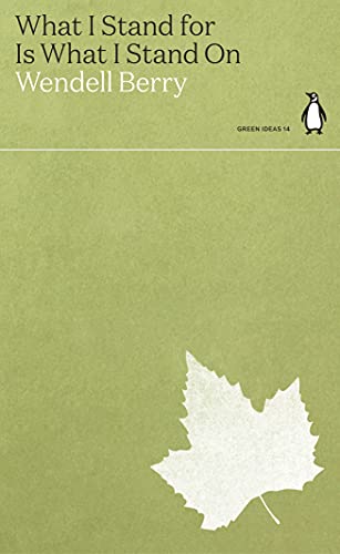 Book cover with green textured background and a white maple leaf.