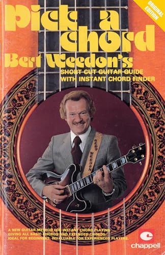 Cover of "Bert Weedon's Pick a Chord" guitar instruction book, 1970s.