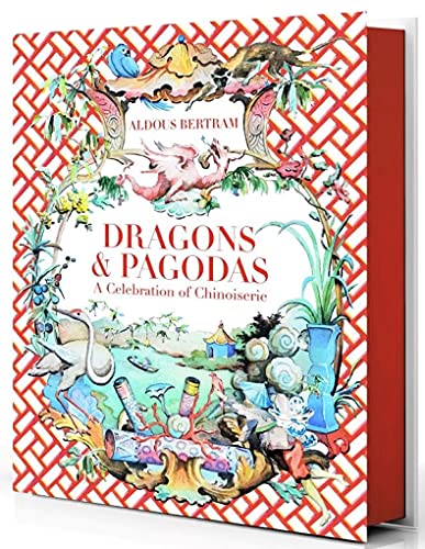 Book cover with ornate Chinoiserie illustrations of dragons, birds, and pagodas.