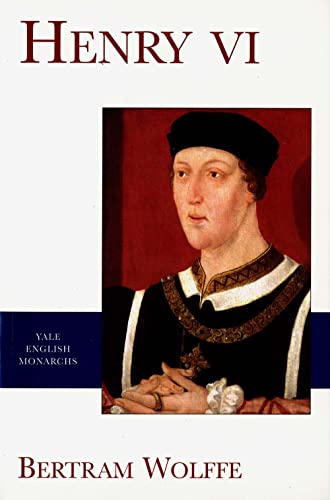 Book cover of "Henry VI" featuring a portrait of a king.