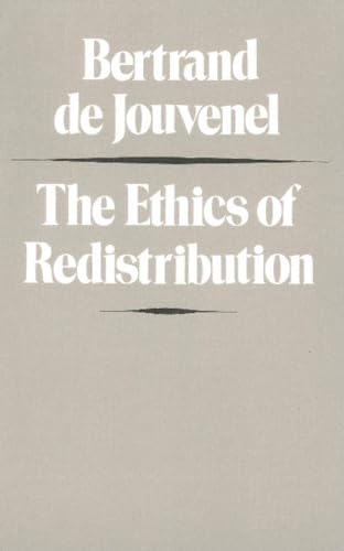 Book cover: "The Ethics of Redistribution" by Bertrand de Jouvenel.