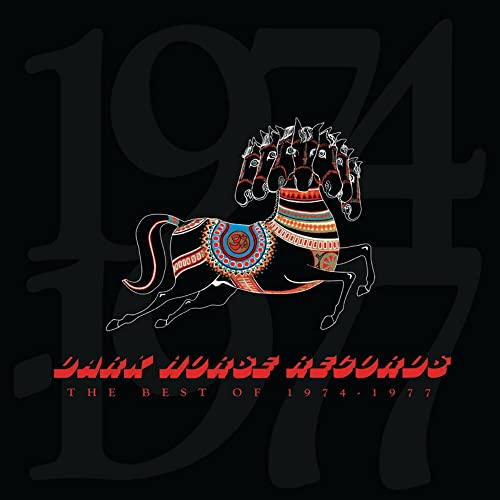 Dark Horse Records album cover with a white horse and red text.