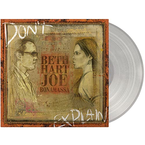 Vinyl record of Beth Hart & Joe Bonamassa, with portraits.