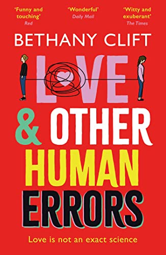 Book cover for Love And Other Human Errors featuring two figures connected by string.