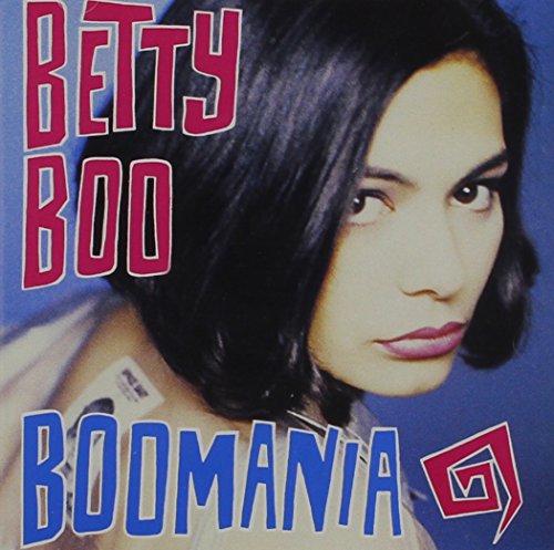 CD cover for Betty Boo’s “Boomania” featuring a portrait of the artist.